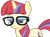 Size: 1126x824 | Tagged: safe, edit, edited screencap, editor:twilyisbestpone, screencap, moondancer, pony, unicorn, amending fences, g4, my little pony: friendship is magic, season 5, background removed, female, glasses, simple background, solo, transparent background