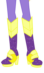 Size: 719x1172 | Tagged: safe, artist:limedazzle, artist:pink1ejack, edit, lavender lace, equestria girls, g4, boots, boots shot, cropped, crystal guardian, high heel boots, legs, pictures of legs, shoes, solo