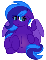 Size: 2000x2600 | Tagged: safe, artist:ponkus, oc, oc:flugel, pegasus, pony, belly blush, cute, female, high res, mare, pegasus oc, pregnant, simple background, solo, transparent background