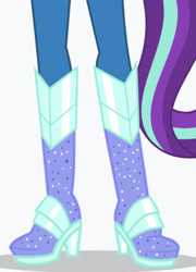 Size: 531x737 | Tagged: safe, artist:limedazzle, starlight glimmer, equestria girls, g4, boots, boots shot, cropped, crystal guardian, high heel boots, legs, pictures of legs, shoes, solo