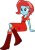 Size: 1024x1476 | Tagged: safe, artist:mixiepie, oc, oc:charming heart, equestria girls, g4, boots, clothes, equestria girls oc, high heel boots, shirt, shoes, simple background, skirt, solo, transparent background