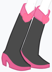 Size: 648x887 | Tagged: safe, artist:alejameron-brony, oc, oc:cotton heart, equestria girls, g4, boots, boots shot, high heel boots, legs, pictures of legs, shoes, solo