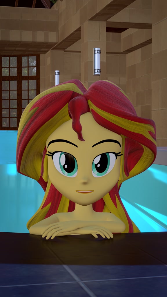 Suggestive Artist Wissle Part Of A Set Sunset Shimmer Equestria Girls G D