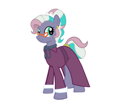 Size: 1280x1056 | Tagged: safe, artist:mr100dragon100, razzaroo, earth pony, pony, g3, g4, clothes, dress, g3 to g4, generation leap, glasses, show accurate, simple background, transparent background