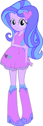 Size: 1600x4615 | Tagged: safe, artist:time-mlp, oc, oc only, oc:flutterheart, equestria girls, g4, boots, clothes, equestria girls-ified, high heel boots, shirt, shoes, simple background, skirt, solo, transparent background