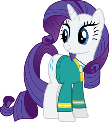 Size: 2315x2591 | Tagged: safe, artist:zziccardi, rarity, pony, unicorn, filli vanilli, g4, season 4, .svg available, female, high res, mare, ponytones outfit, simple background, smiling, solo, transparent background, vector