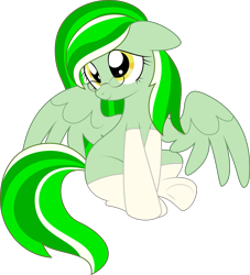 Size: 4675x5157 | Tagged: safe, artist:natusoulsilver, oc, oc only, oc:salad dressing, pegasus, pony, 2022 community collab, 2023 community collab, derpibooru community collaboration, clothes, glasses, pegasus oc, simple background, socks, solo, transparent background