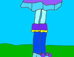 Size: 920x713 | Tagged: safe, trixie, equestria girls, g4, 1000 hours in ms paint, boots, boots shot, high heel boots, legs, pictures of legs, shoes, solo