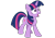 Size: 1280x905 | Tagged: safe, artist:culu-bluebeaver, twilight sparkle, pony, unicorn, g4, female, open mouth, simple background, solo, surprised, transparent background, unicorn twilight, vector