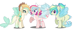Size: 4500x1809 | Tagged: safe, artist:kyannepopys, oc, oc only, pony, sea pony, base used, female, hat, mare, raised hoof, simple background, smiling, transparent background