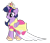 Size: 1294x1110 | Tagged: safe, artist:darkestdragonking, twilight sparkle, alicorn, pony, g4, magical mystery cure, season 3, big crown thingy, clothes, coronation dress, dress, element of magic, female, jewelry, regalia, simple background, solo, transparent background, twilight sparkle (alicorn)