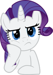 Size: 2063x2907 | Tagged: safe, artist:emedina13, rarity, pony, unicorn, g4, .svg available, angry, cute, female, high res, madorable, raribetes, simple background, solo, transparent background, vector