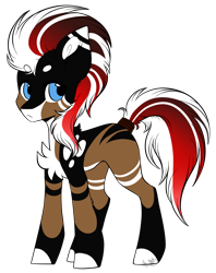 Size: 1360x1713 | Tagged: safe, artist:beamybutt, artist:monogy, oc, oc only, earth pony, pony, base used, chest fluff, colored hooves, earth pony oc, simple background, solo, transparent background