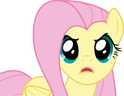 Size: 2781x2156 | Tagged: safe, artist:emedina13, fluttershy, pegasus, pony, g4, season 3, too many pinkie pies, .svg available, female, fluttershy is not amused, high res, looking at you, simple background, solo, transparent background, unamused, vector