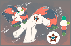 Size: 3342x2163 | Tagged: safe, artist:beardie, oc, oc only, pony, unicorn, commission, cutie mark, high res, no pupils, open mouth, open smile, reference sheet, smiling, solo