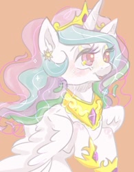 Size: 1000x1280 | Tagged: safe, artist:erieillustrates, princess celestia, alicorn, pony, g4, solo