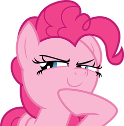 Size: 2434x2464 | Tagged: safe, artist:emedina13, pinkie pie, earth pony, pony, g4, pinkie pride, season 4, .svg available, female, high res, simple background, solo, transparent background, vector