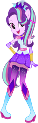 Size: 498x1603 | Tagged: safe, artist:velvetglimmer, oc, oc only, oc:velvetglimmer, equestria girls, g4, my little pony equestria girls: legend of everfree, boots, female, hand on hip, high heel boots, not starlight glimmer, open mouth, open smile, shoes, simple background, smiling, solo, transparent background