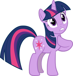 Size: 2402x2497 | Tagged: safe, artist:redpandapony, twilight sparkle, pony, unicorn, a dog and pony show, g4, season 1, .ai available, female, high res, simple background, solo, transparent background, unicorn twilight, vector