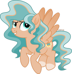 Size: 1920x1956 | Tagged: safe, artist:cirillaq, oc, oc:daydream, pegasus, pony, female, mare, simple background, solo, transparent background