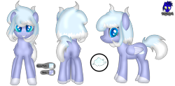 Size: 8448x4154 | Tagged: safe, artist:damlanil, oc, oc only, oc:whip cream, pegasus, pony, butt, commission, dock, female, mare, plot, reference sheet, show accurate, simple background, smiling, solo, tail, transparent background, vector, wings