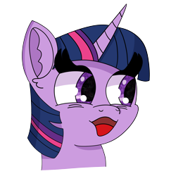 Size: 2966x3052 | Tagged: safe, artist:twilysparky, twilight sparkle, pony, g4, high res, meme, pog, poggers, simple background, solo, transparent background