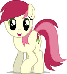 Size: 2324x2580 | Tagged: safe, artist:drewdini, roseluck, earth pony, pony, g4, .svg available, female, high res, show accurate, simple background, solo, transparent background, vector