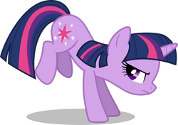 Size: 2916x2056 | Tagged: safe, artist:drewdini, twilight sparkle, pony, unicorn, g4, female, high res, simple background, solo, transparent background, unicorn twilight, vector