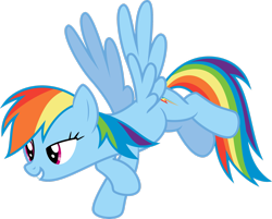 Size: 2729x2197 | Tagged: safe, artist:drewdini, rainbow dash, pegasus, pony, g4, female, high res, simple background, solo, transparent background, vector