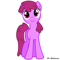 Size: 2449x2449 | Tagged: safe, artist:sirspikensons, berry punch, berryshine, earth pony, pony, g4, female, high res, simple background, solo, transparent background, vector