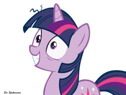 Size: 1600x1200 | Tagged: safe, artist:sirspikensons, twilight sparkle, pony, unicorn, g4, season 1, swarm of the century, female, simple background, solo, transparent background, twilight snapple, unicorn twilight, vector