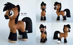 Size: 2300x1425 | Tagged: safe, artist:meplushyou, oc, earth pony, horse, pony, irl, photo, ponified, solo