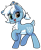 Size: 1400x1700 | Tagged: safe, artist:thecoldsbarn, oc, oc only, oc:icicle crash, deer, 2022 community collab, derpibooru community collaboration, female, heterochromia, simple background, solo, transparent background