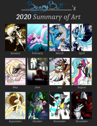 Size: 2850x3700 | Tagged: safe, artist:beamybutt, oc, oc only, oc:moonbeam, alicorn, pony, sea pony, alicorn oc, bust, eyelashes, female, hair over one eye, high res, horn, mare, wings