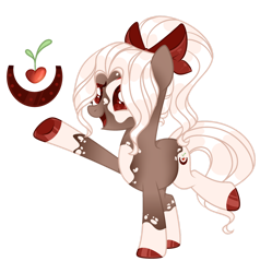 Size: 1280x1284 | Tagged: safe, artist:lilywolfpie, oc, earth pony, pony, base used, female, mare, offspring, parent:applejack, parent:trouble shoes, parents:troublejack, simple background, solo, transparent background