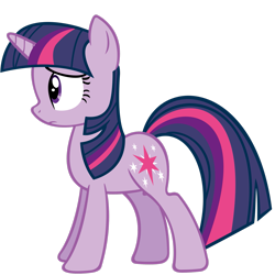 Size: 2449x2449 | Tagged: safe, artist:sirspikensons, twilight sparkle, pony, unicorn, g4, female, high res, mare, simple background, solo, transparent background, unicorn twilight, vector