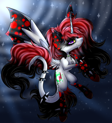 Size: 2745x3005 | Tagged: safe, artist:beamybutt, oc, oc only, alicorn, pony, alicorn oc, ear fluff, eyelashes, fangs, high res, horn, smiling, solo, wings