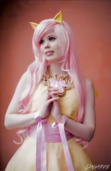 Size: 2022x3104 | Tagged: safe, artist:tinemarieriis, fluttershy, human, g4, clothes, cosplay, costume, high res, irl, irl human, photo