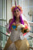 Size: 3162x4743 | Tagged: safe, artist:unkcos19, princess cadance, human, g4, anime expo, anime expo 2012, clothes, cosplay, costume, dress, flower, gloves, irl, irl human, long gloves, photo, wedding dress