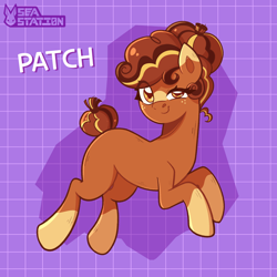 Size: 2000x2000 | Tagged: safe, artist:seasemissary, oc, oc:patch, earth pony, pony, female, high res, mare, solo