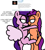 Size: 1275x1414 | Tagged: safe, artist:professorventurer, pipp petals, sunny starscout, earth pony, pegasus, pony, series:ask pippamena, g5, bedroom eyes, bipedal, butt, chest fluff, female, lesbian, looking at each other, looking at someone, mare, pipp butt, pippamena, plot, ship:petalscout, shipping, smiling, smiling at each other