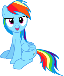 Size: 824x970 | Tagged: safe, artist:ispincharles, rainbow dash, pegasus, pony, g4, tanks for the memories, :d, evil smile, female, grin, mare, open mouth, open smile, simple background, smiling, smirk, solo, transparent background, vector