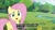 Size: 1280x720 | Tagged: safe, edit, edited screencap, screencap, fluttershy, pegasus, pony, fluttershy leans in, g4, season 7, creek, dora the explorer, female, forest, outdoors, solo, text