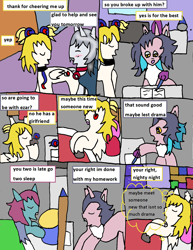 Size: 1292x1672 | Tagged: safe, artist:ask-luciavampire, oc, oc only, oc:ezra damon, oc:rasazy nightdreamer, cat, cat pony, original species, undead, vampire, vampony, wolf, wolf pony, ask-canterlot-academy, comic, tumblr