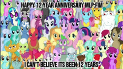 Size: 720x404 | Tagged: safe, artist:ncolque, edit, edited screencap, screencap, aloe, amethyst star, apple bloom, applejack, berry punch, berryshine, big macintosh, bon bon, bulk biceps, carrot cake, carrot top, cheerilee, cloudchaser, cup cake, daisy, derpy hooves, diamond tiara, dj pon-3, doctor whooves, flitter, flower wishes, fluttershy, golden harvest, granny smith, lemon hearts, lily, lily valley, linky, lotus blossom, lyra heartstrings, mayor mare, minuette, octavia melody, pinkie pie, pipsqueak, pokey pierce, pound cake, pumpkin cake, rainbow dash, rarity, roseluck, sassaflash, scootaloo, sea swirl, seafoam, shoeshine, silver spoon, snails, snips, sparkler, spike, spring melody, sprinkle medley, starlight glimmer, sunshower raindrops, sweetie belle, sweetie drops, thunderlane, time turner, twilight sparkle, twinkleshine, twist, vinyl scratch, alicorn, earth pony, pegasus, pony, unicorn, mlp fim's twelfth anniversary, g4, season 5, the cutie re-mark, adaisable, adorabloom, adorasmith, anniversary, apple bloom's bow, apple siblings, apple sisters, applejack's hat, baby, baby pony, belle sisters, berrybetes, big macintosh's yoke, bow, bowtie, braid, brother and sister, carrotbetes, clothes, colt, cowboy hat, cute, cute cake, cutealoo, cutie mark crusaders, dashabetes, diamondbetes, diapinkes, diasnails, diasnips, diasweetes, doctorbetes, everypony at s5's finale, female, filly, flower, flower in hair, flower trio, foal, glasses, glimmerbetes, hair bow, happy birthday mlp:fim, hat, horse collar, jackabetes, jewelry, lilybetes, looking at you, lyrabetes, macabetes, male, mane seven, mane six, mare, minubetes, necklace, raribetes, rosabetes, scarf, shyabetes, siblings, silverbetes, sisters, smiling, smiling at you, spikabetes, stallion, sunglasses, tiara, twiabetes, twilight sparkle (alicorn), wingless spike, yoke