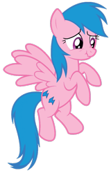 Size: 715x1118 | Tagged: safe, artist:foxyfell1337, firefly, pony, g1, g4, g1 to g4, generation leap, scrunchy face, simple background, solo, transparent background