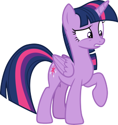 Size: 3000x3167 | Tagged: safe, artist:cloudy glow, twilight sparkle, alicorn, pony, equestria girls, equestria girls specials, g4, my little pony equestria girls: better together, my little pony equestria girls: forgotten friendship, .ai available, confused, female, high res, mare, raised hoof, simple background, solo, transparent background, twilight sparkle (alicorn), vector