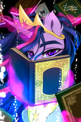 Size: 2000x3000 | Tagged: safe, artist:livitoza, twilight sparkle, alicorn, pony, g4, book, high res, solo, twilight sparkle (alicorn)