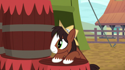 Size: 1920x1080 | Tagged: safe, screencap, trouble shoes, earth pony, pony, appleoosa's most wanted, g4, season 5, 1080p, cute, daaaaaaaaaaaw, hnnng, solo, troublebetes, unshorn fetlocks