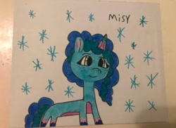 Size: 936x680 | Tagged: safe, misty brightdawn, pony, unicorn, g5, my little pony: make your mark, my little pony: make your mark chapter 2, traditional art